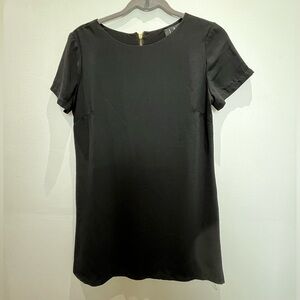 Lulu's Classic Black Short Sleeve dress small